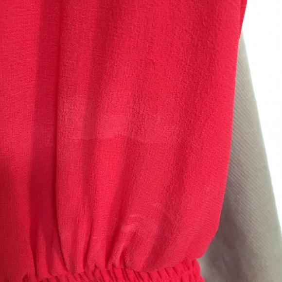 Anthropologie Odille Coral Vintage Inspired Top 10 - Picture 6 of 8